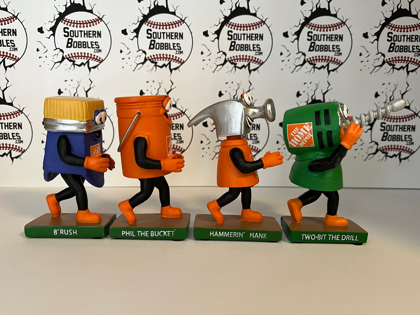 Home Depot Tools Series bobblehead set of 4 Kids SGA 2023
