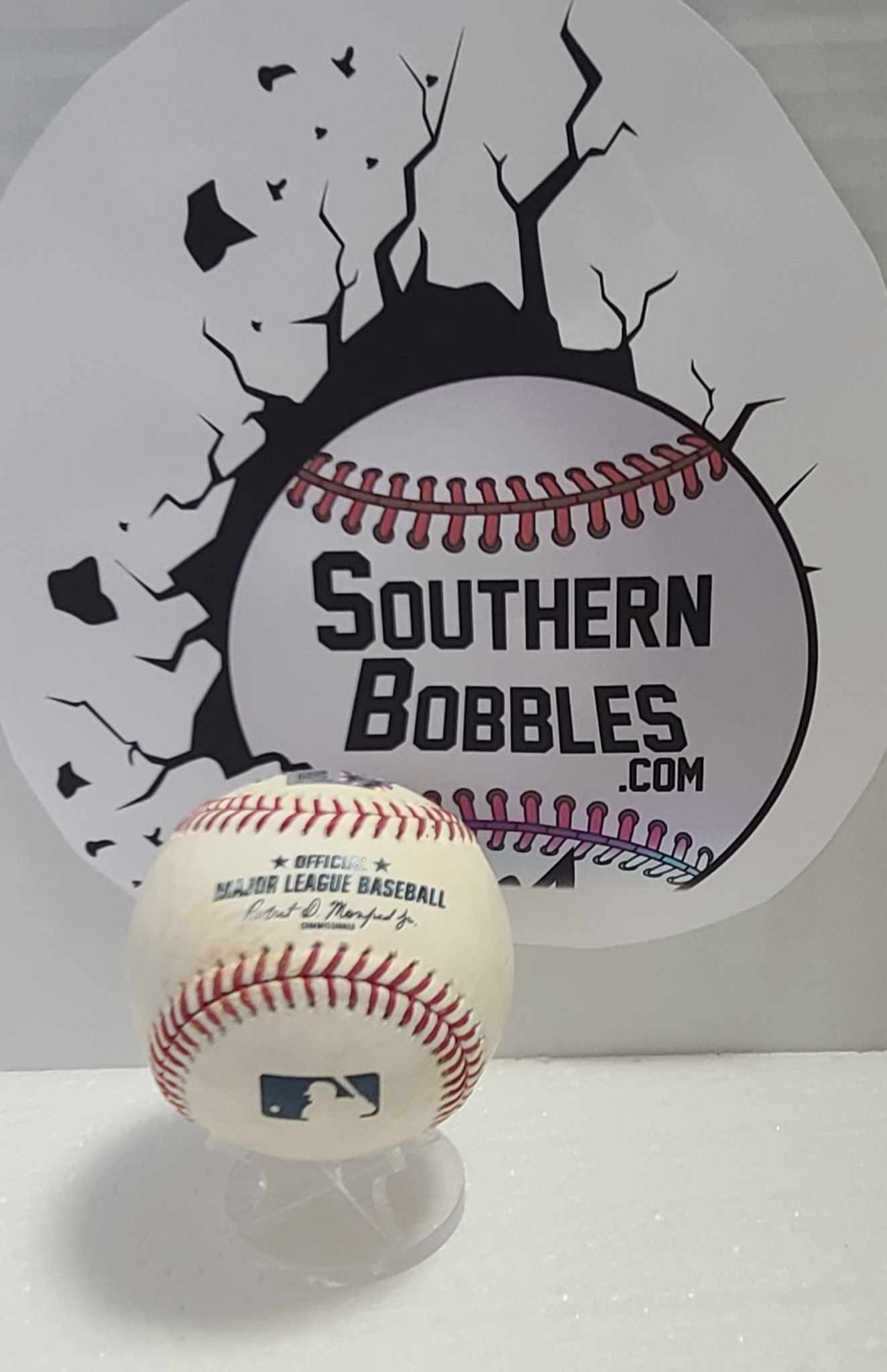 Austin Riley Hit by pitch MLB Authenticated baseball