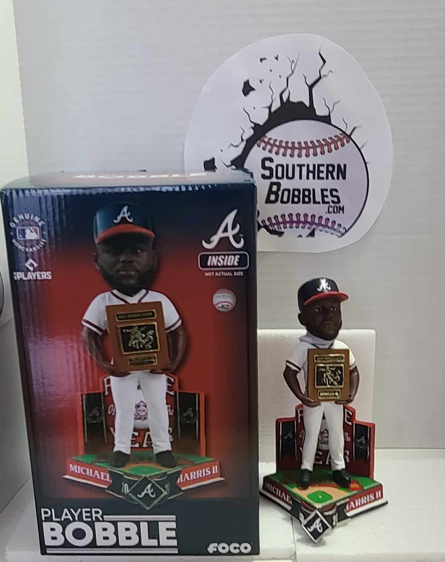 Michael Harris II Atlanta Braves 2022 NL Rookie Of The Year Bobblehead