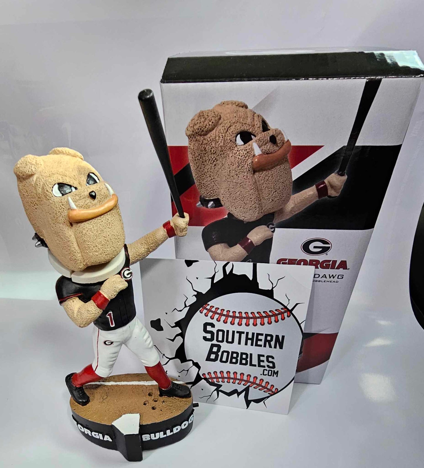 Hairy Dawg 2024 Georgia Bulldogs Baseball Glory Glory SGA Bobblehead