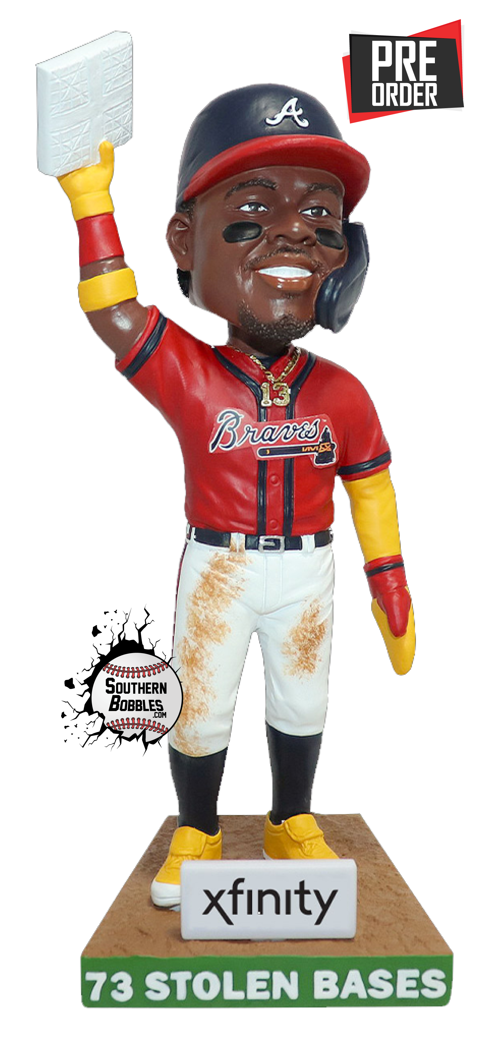 Ronald outlet Acuna Superhero bobblehead, SGA from Gwinnett