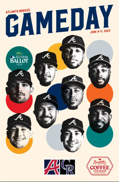 Atlanta Braves 2023 Game Day Programs