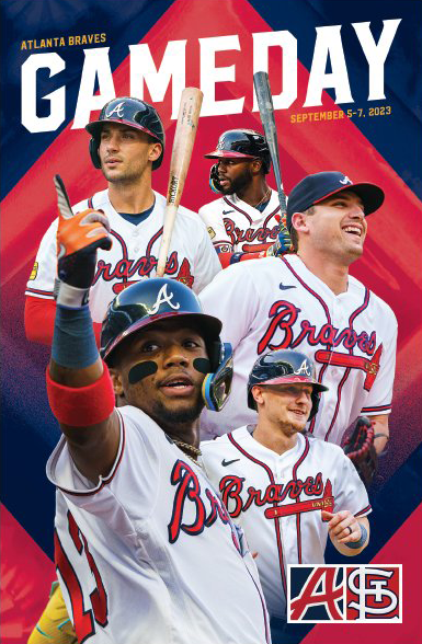 Atlanta Braves 2023 Game Day Programs