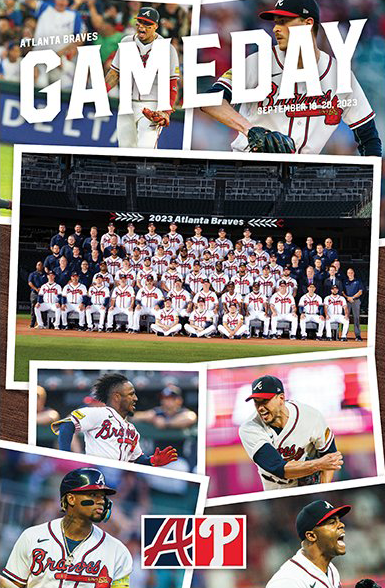 Atlanta Braves 2023 Game Day Programs