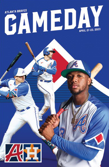 Atlanta Braves 2023 Game Day Programs