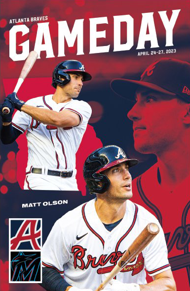 Atlanta Braves 2023 Game Day Programs