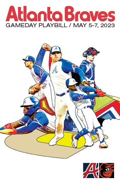 Atlanta Braves 2023 Game Day Programs