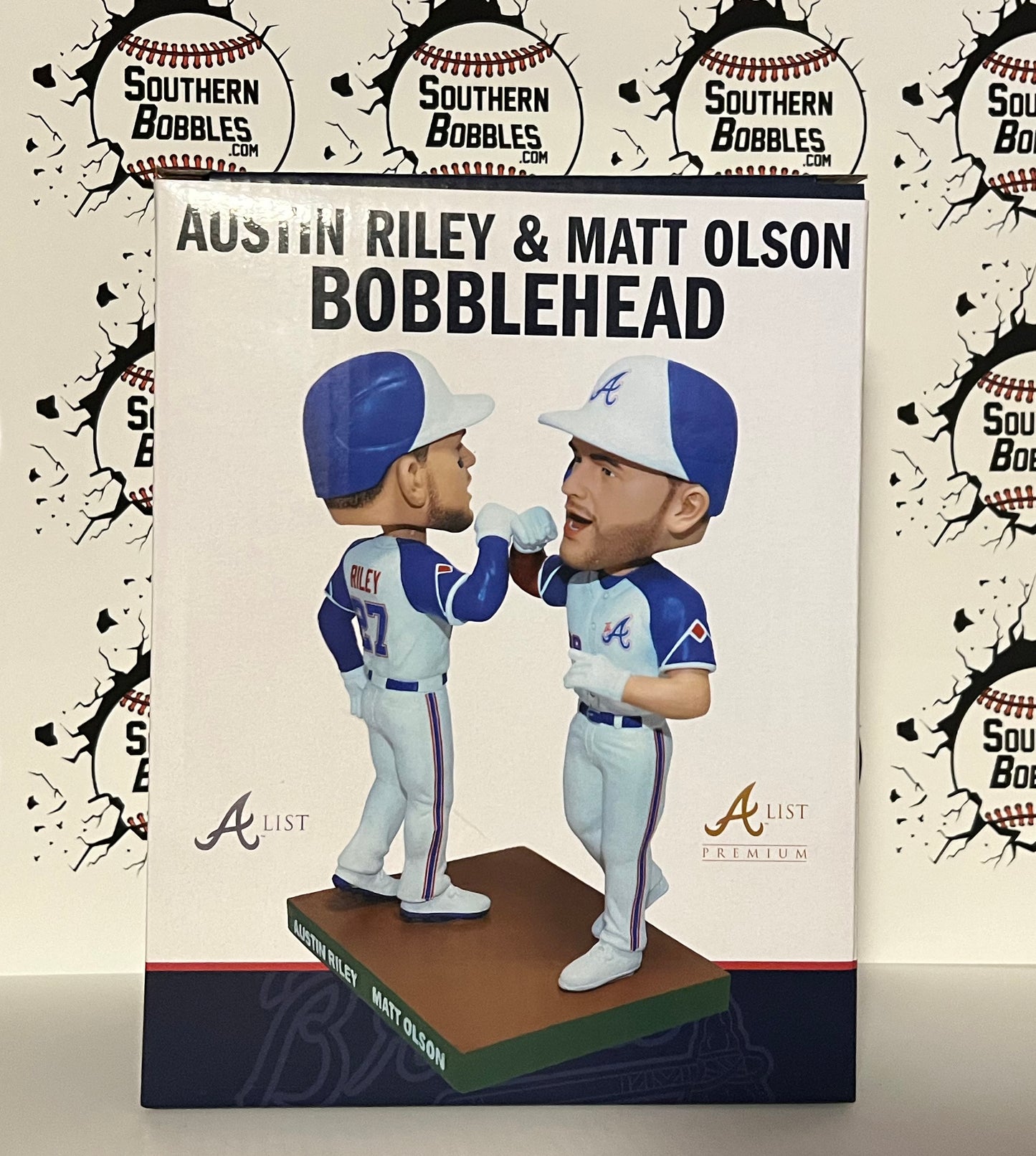 Atlanta Braves Austin Riley & Matt Olson Bobblehead A-List exclusive